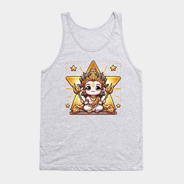 Cute Vidyaraja God Tank Top by Pickledjo